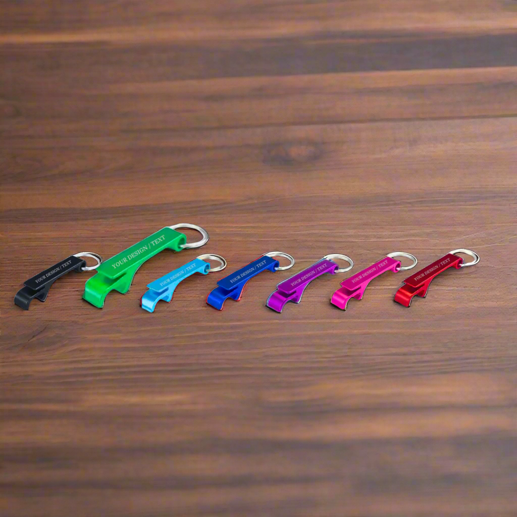 Aluminum Bottle Opener Keychain