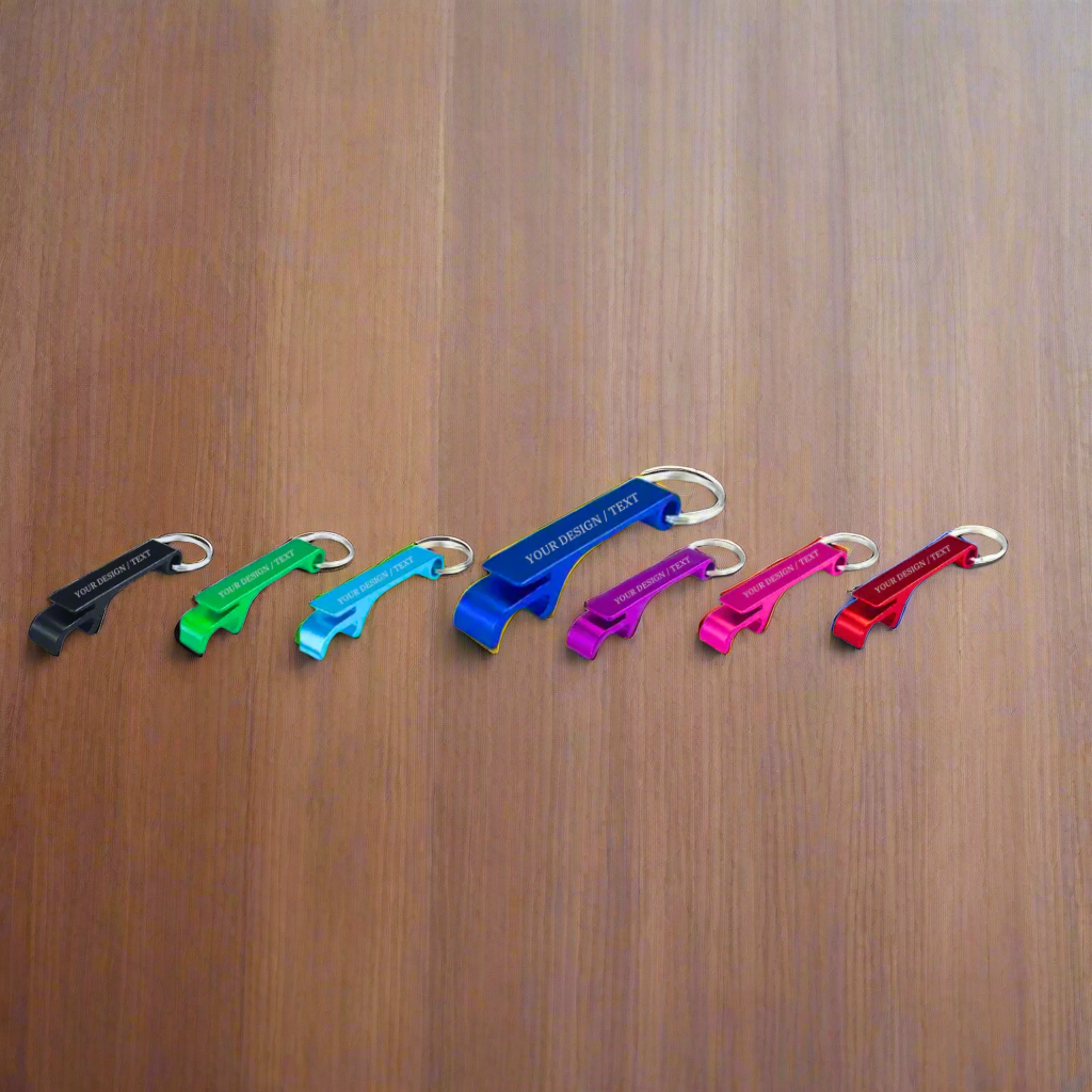 Aluminum Bottle Opener Keychain