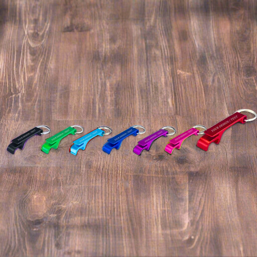 Aluminum Bottle Opener Keychain