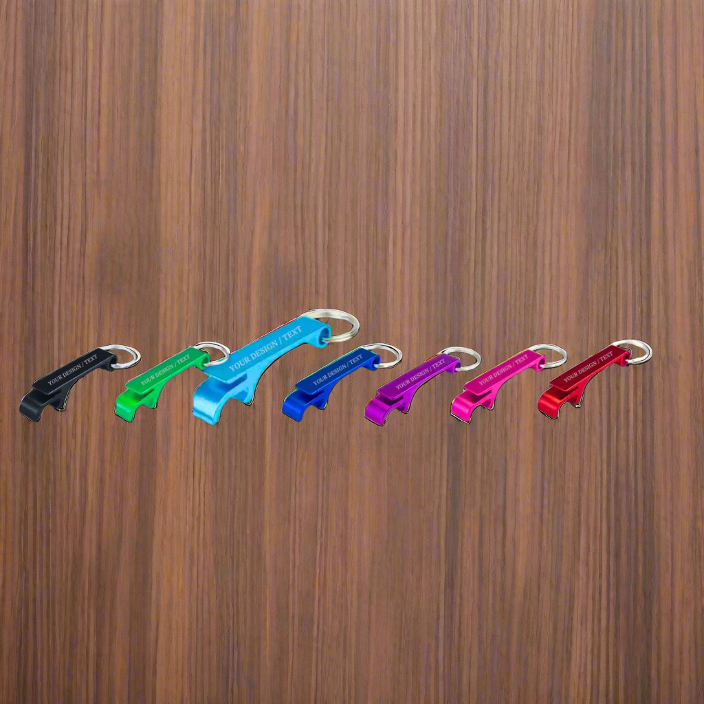 Aluminum Bottle Opener Keychain