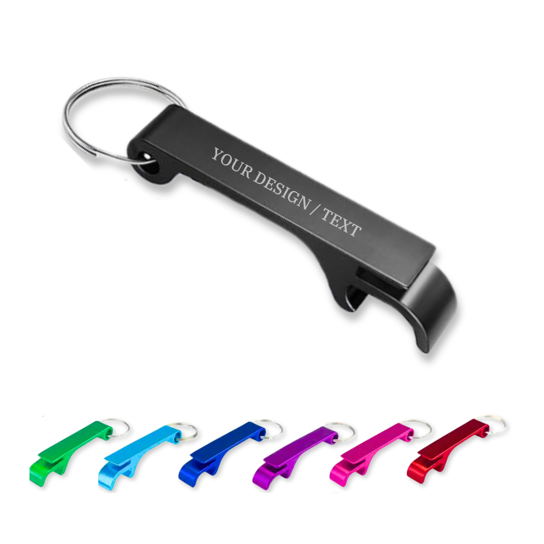 Aluminum Bottle Opener Keychain