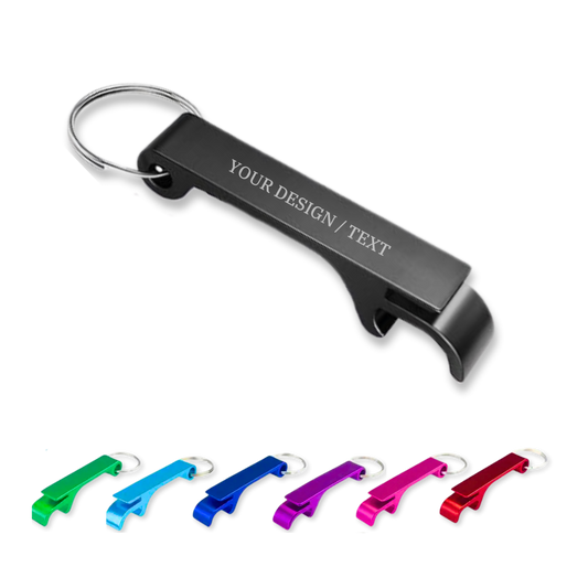 Aluminum Bottle Opener Keychain