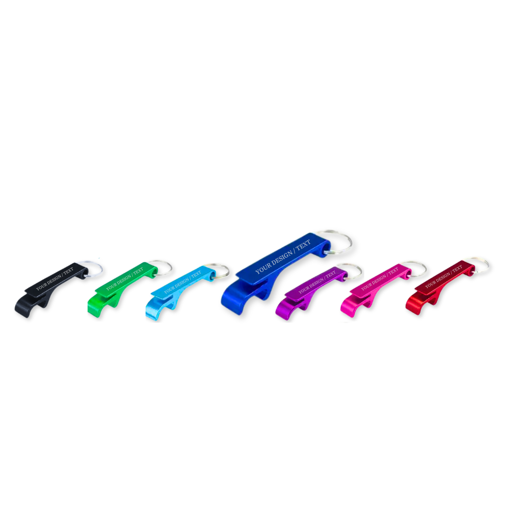 Aluminum Bottle Opener Keychain
