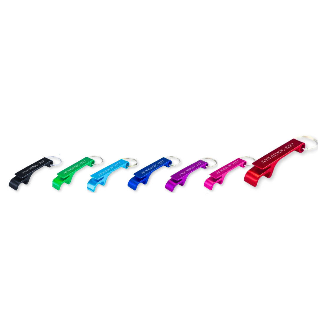 Aluminum Bottle Opener Keychain