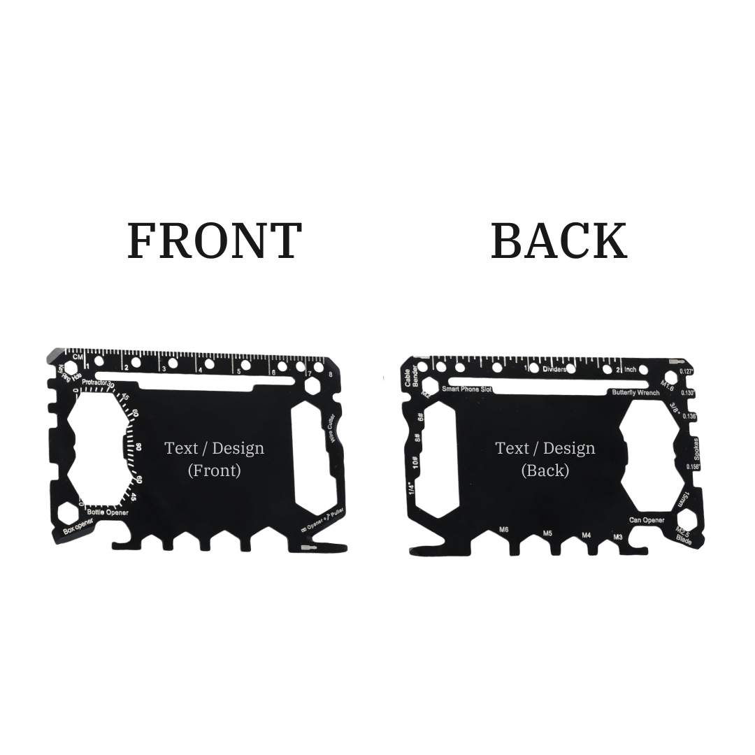 Business Card Multitool – Compact Survival Tool