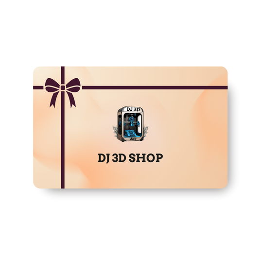 DJ3D Shop Digital Gift Card