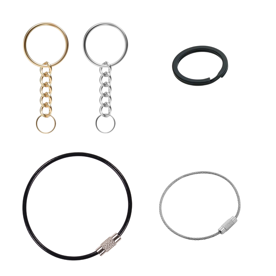 Minecraft-Inspired Name Keychain