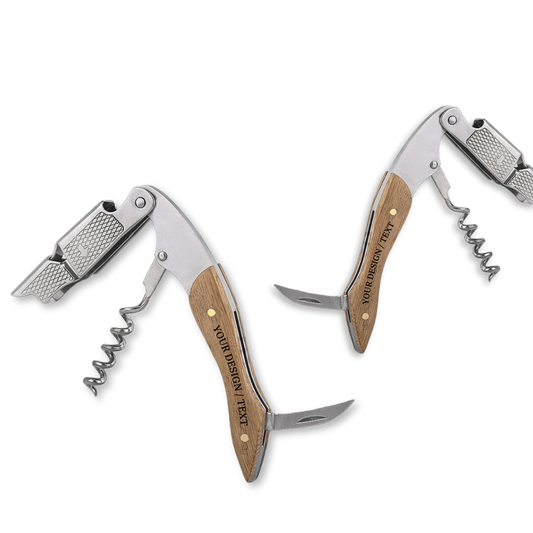 Wine Bottle Opener with Wood handle