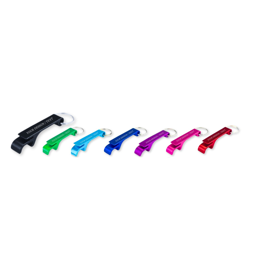 Aluminum Bottle Opener Keychain