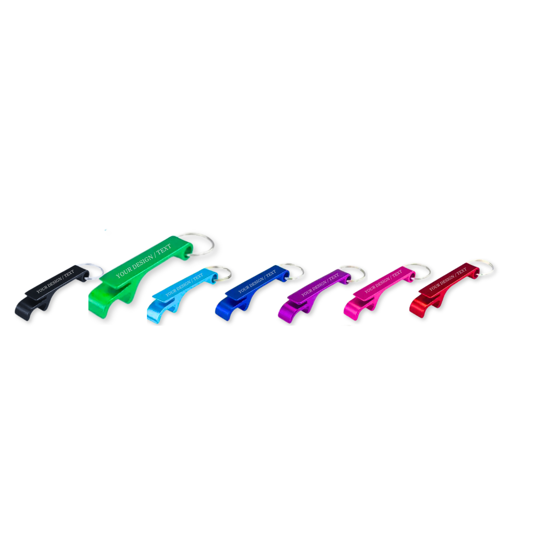 Aluminum Bottle Opener Keychain