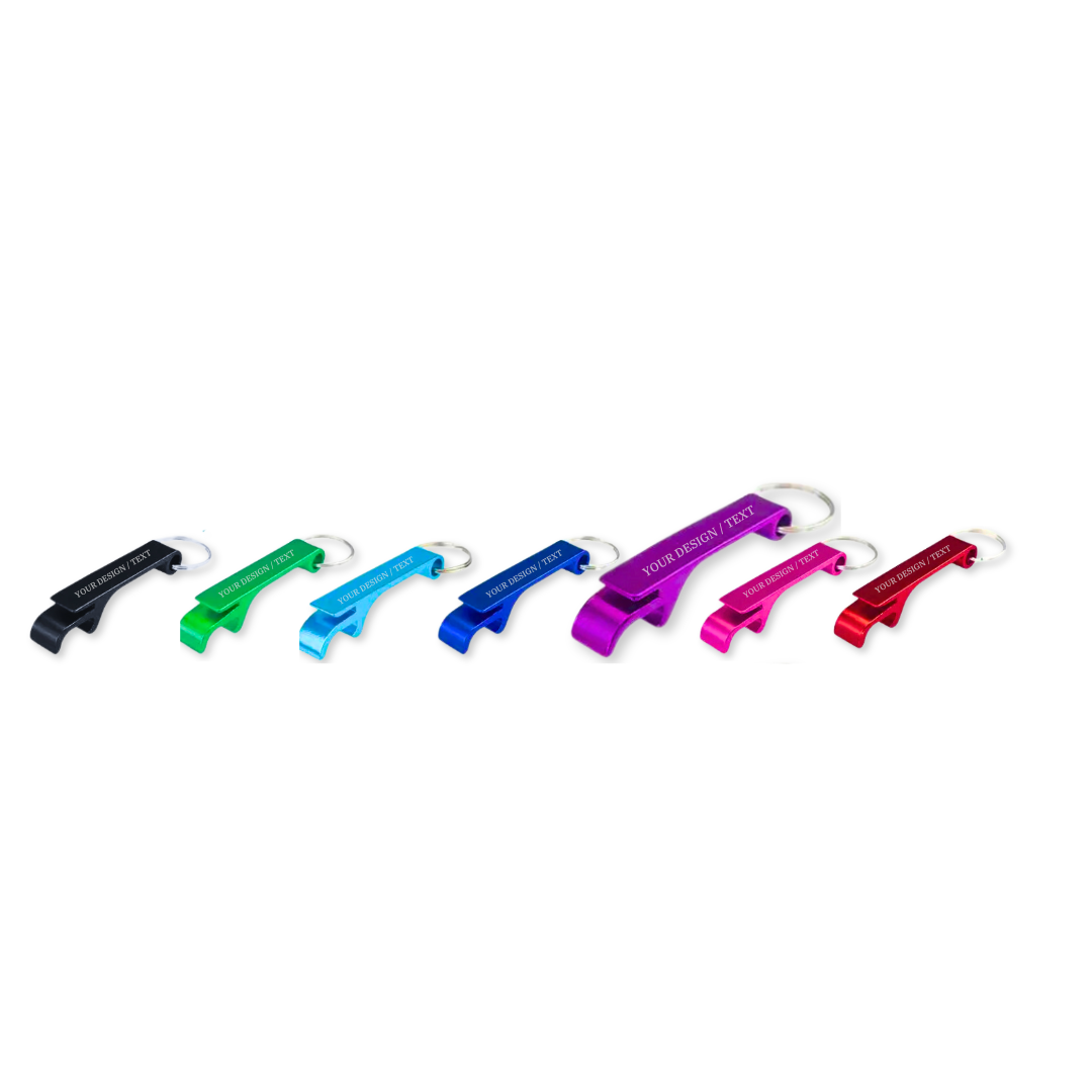 Aluminum Bottle Opener Keychain